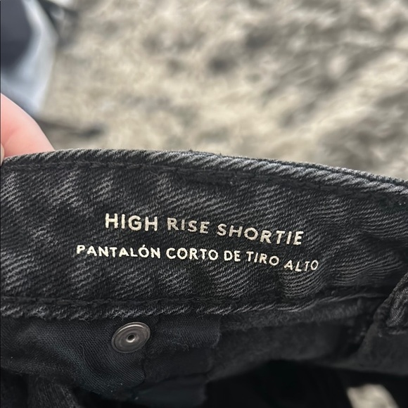 Universal Thread Black Jean Shorts Cut-Off Style - Picture 4 of 6